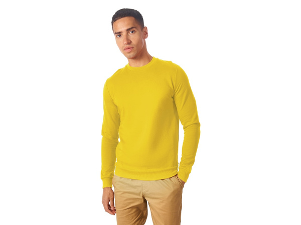 Свитшот «Motion» с начесом, унисекс, Размер 2XL, Цвет желтый