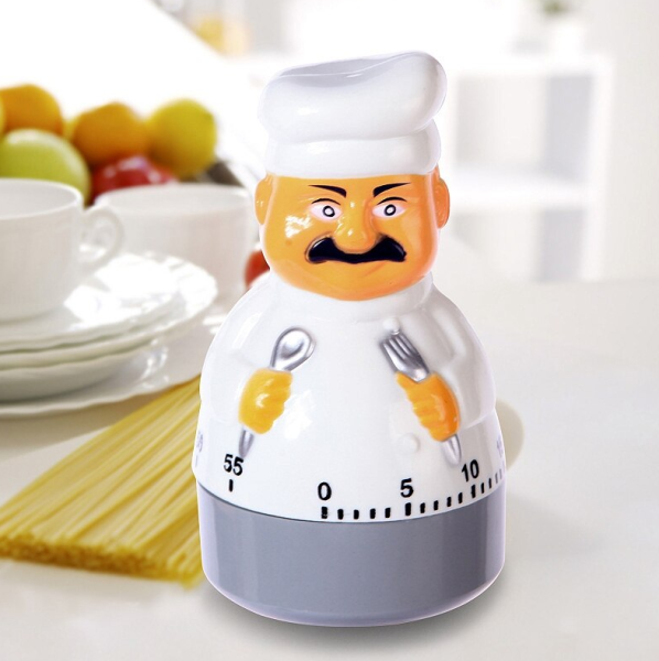 Механический кухонный таймер времени Kitchen Timer/Хронометр для кухни (до 60 мин.)
