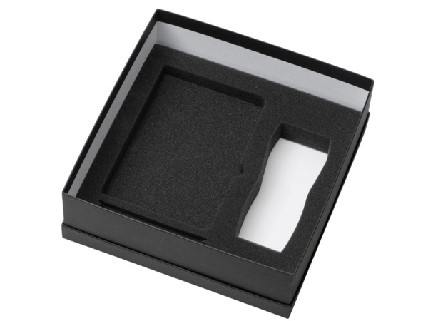 Подарочный набор "Color it" с блокнотом, металлической ручкой и термокружкой, Размер магнитная обложка, Цвет красный