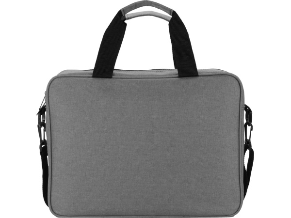 Сумка «Янг» для ноутбука 13,7", Цвет серый/черный