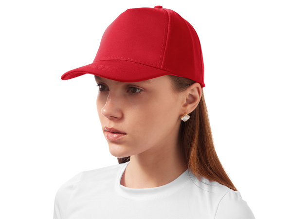 Бейсболка «Fargo», Цвет красный