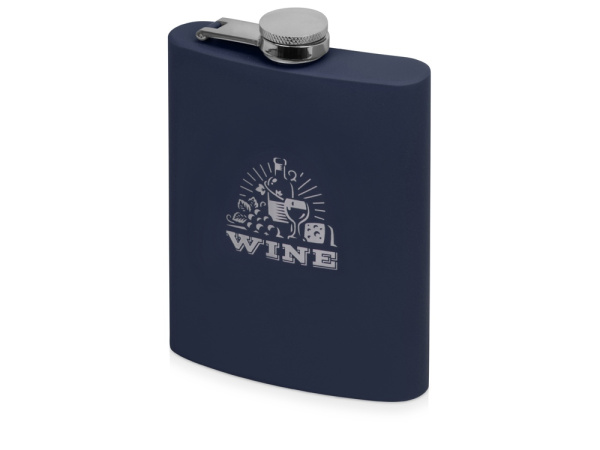 Фляжка «Remarque» soft-touch 2.0, Цвет синий