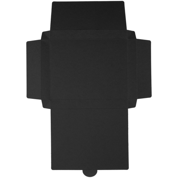 Коробка самосборная Flacky Slim, черная, 14х21х2,5 см