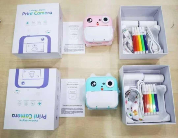 Фотоаппарат моментальной печати детский с APP