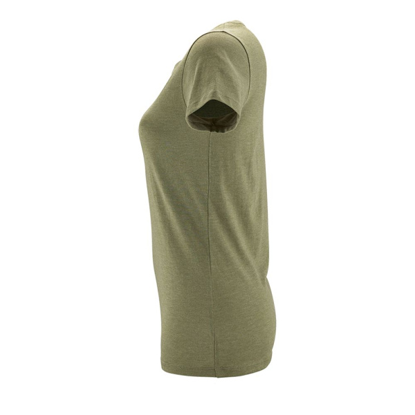 Футболка женская Regent Fit Women, меланж хаки, S–XXL