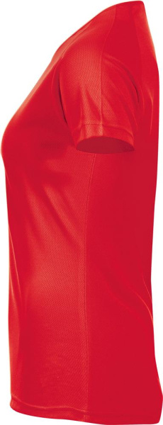 Футболка женская Sporty Women 140, красная, XS–XXL