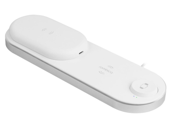 Набор из зарядной станции 4-в-1 и внешнего аккумулятора «NEO DeskStation Pro», 8000 мАч, Цвет белый