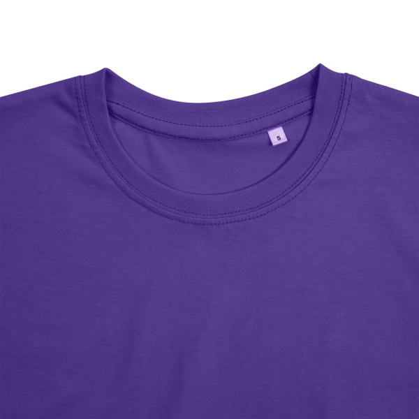 Футболка унисекс T-Bolka 160, фиолетовая, S–4XL