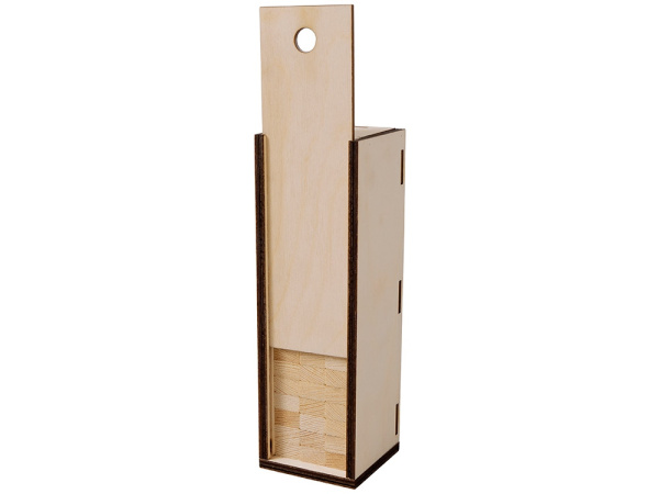 Настольная игра из дерева «Башня» в деревянной коробке , Цвет натуральный