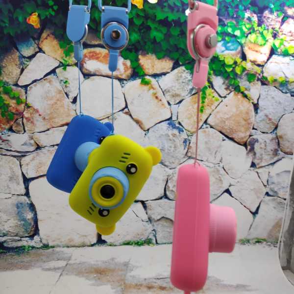 Детский фотоаппарат Zup Childrens Fun Camera со встроенной памятью и играми Мишка
