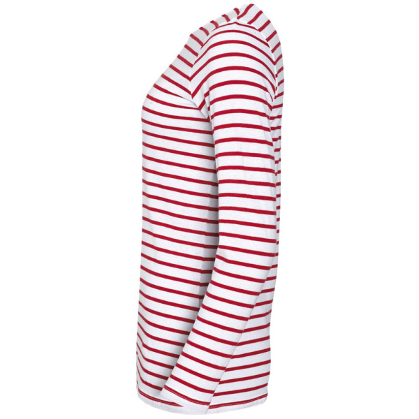 Футболка женская Marine Women, белая с красным, XS–XXL