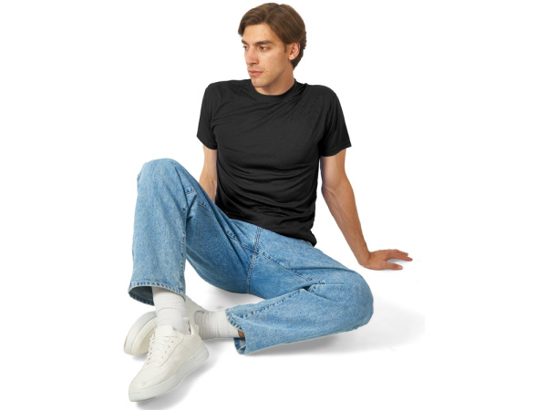 Футболка спортивная «Verona» мужская, Размер S, Цвет черный