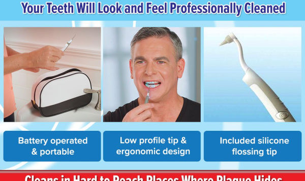 Средство для отбеливания зубов SONIC PIC Gentle at Home Dental Cleaning System