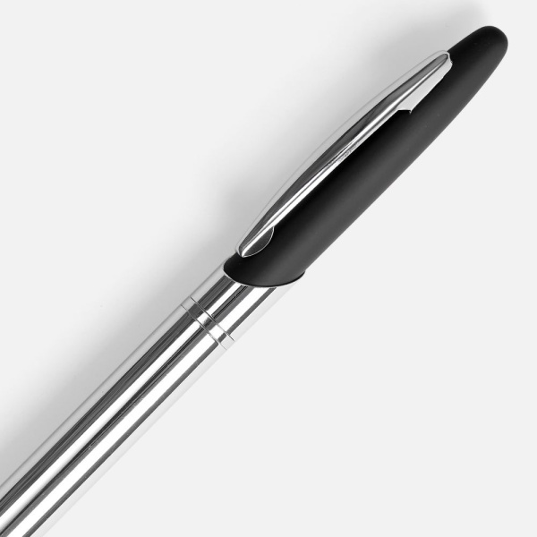 Ручка шариковая Dagger Soft Touch, черная, 14х0,9 см