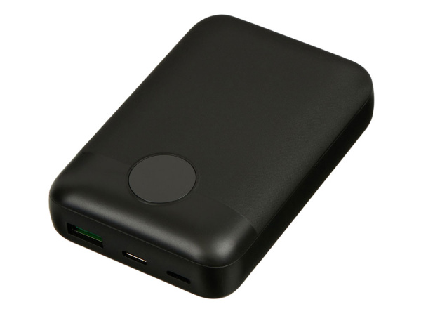 Внешний аккумулятор с быстрой зарядкой QC/PD «CosmIQ», 10000 мАч, Цвет черный