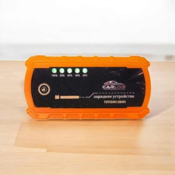 Зарядное для автомобиля Carlive UPS02 12V.2A-20A / Надежное и безопасное