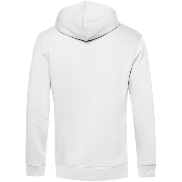 Толстовка с капюшоном унисекс BNC Inspire (Organic), белая, XS–3XL