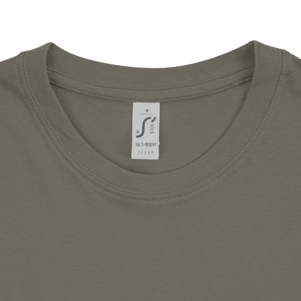 Футболка унисекс Regent 150, серая (стальная), XS–XXL