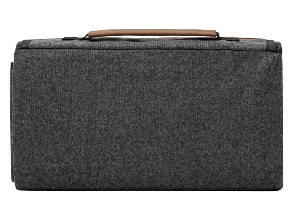 Плед для пикника «Campster», Цвет темно-серый, коричневый