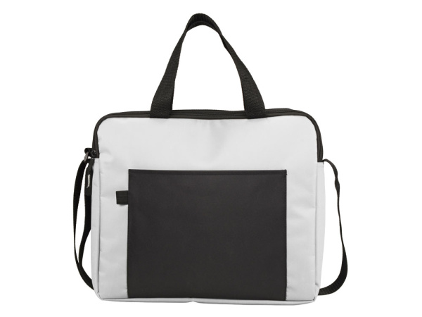 Конференц сумка для документов «Congress», Цвет белый/черный