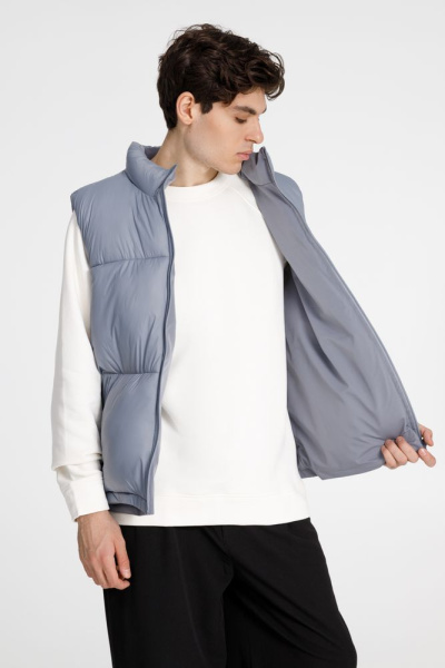 Жилет двусторонний V2, серый, XS–4XL