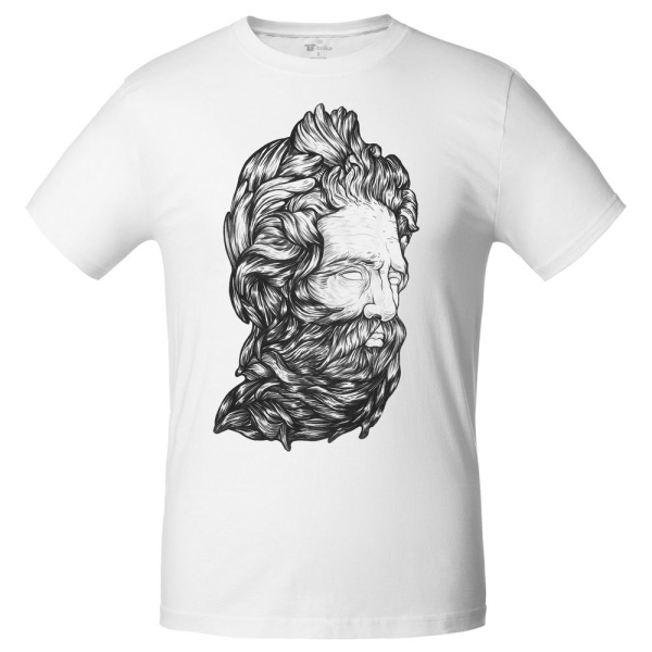 Футболка Tattoo, белая, S–XXL