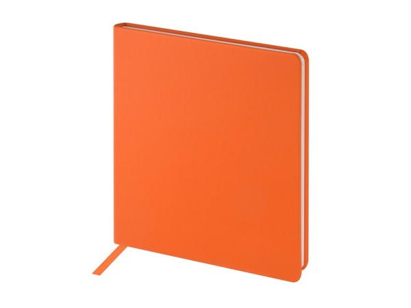 Еженедельник с каменной бумагой А5+ «Carrara», Цвет оранжевый