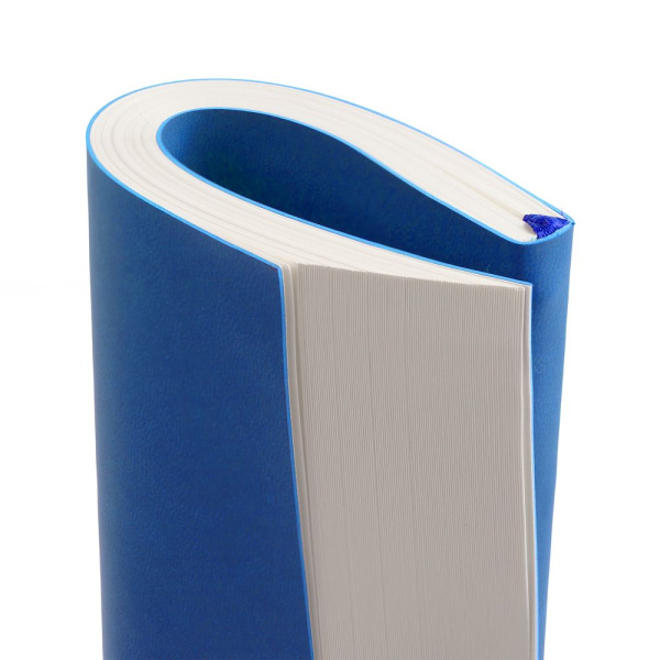 Ежедневник Flat Light, недатированный, синий, 15х21х1 см