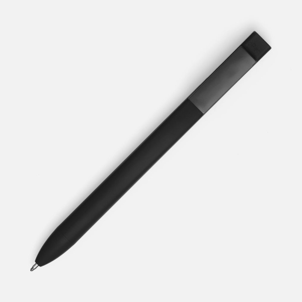 Ручка шариковая Swiper SQ Soft Touch, черная, 14,5x1,1 см
