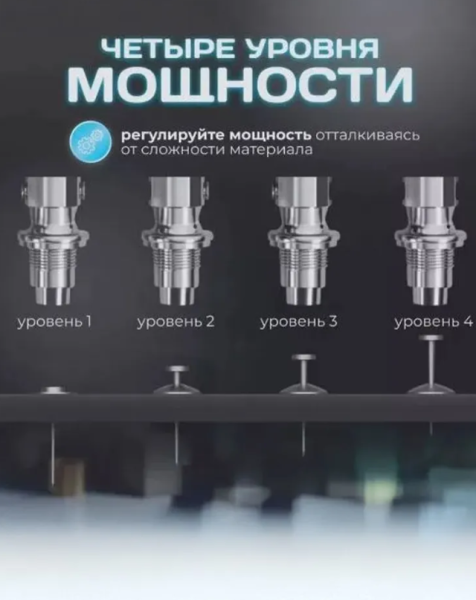 Гвоздезабивной пистолет пневматический / Набор из 18 предметов