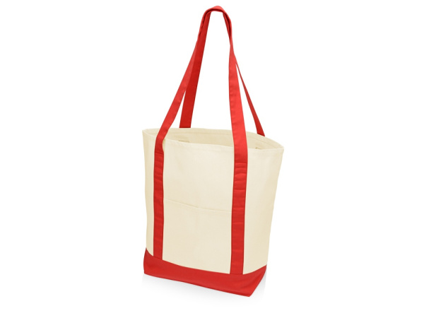 Сумка для шопинга из хлопка «Cotton», Цвет красный