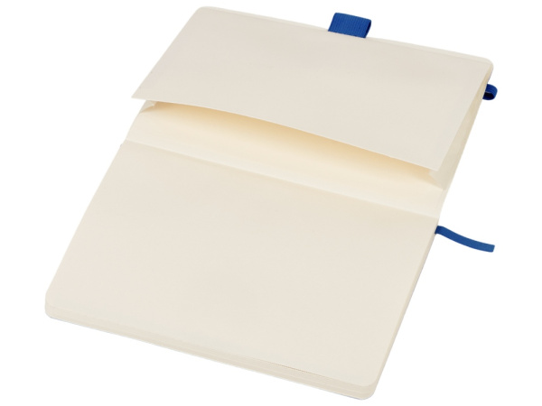 Блокнот А5 в гибкой обложке «Vision 2.0» soft-touch, Размер А5, Цвет синий