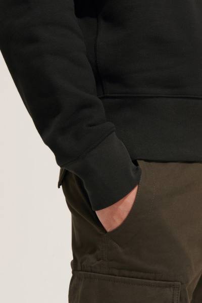 Свитшот унисекс Authentic, черный, XS–3XL