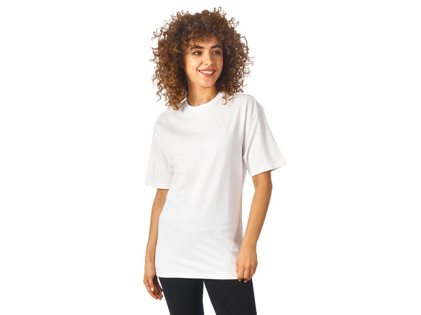 Футболка из френч терри «Warsaw», унисекс, Размер 4XL, Цвет белый