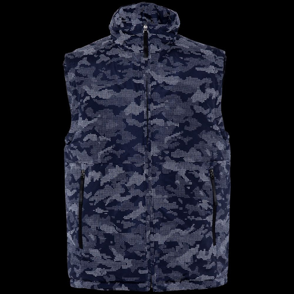 Жилет светоотражающий Lattvind, темно-синий, XS–3XL