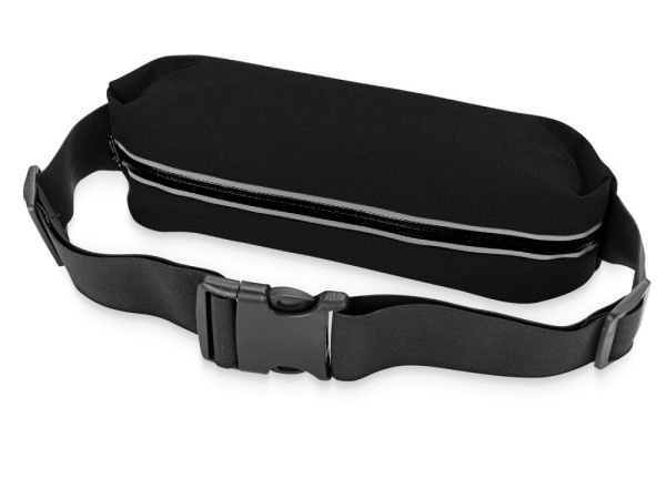 Сумка на пояс «Спринт», Цвет черный/прозрачный