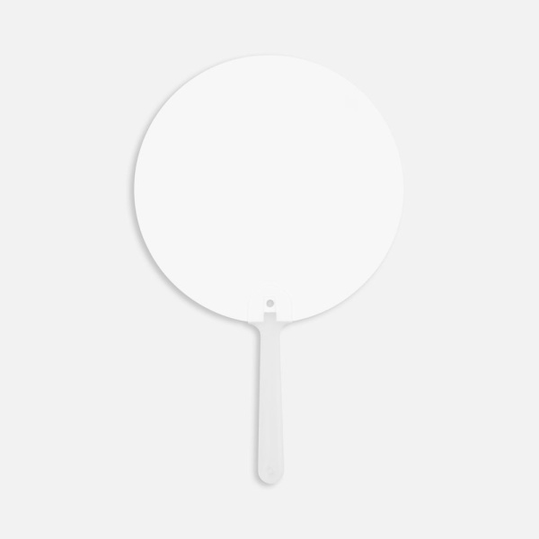 Веер Breeze Ease, белый, 17х25,5 см