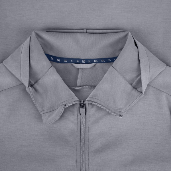 Куртка с капюшоном унисекс Begi, серая, S–XXL