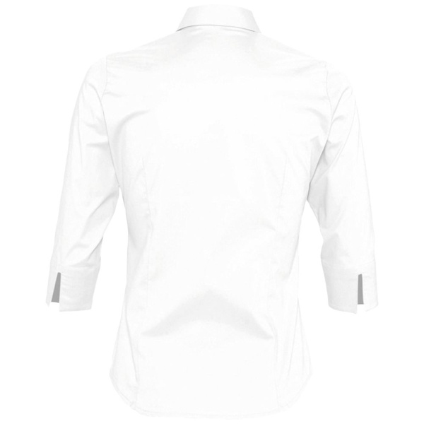 Рубашка женская с рукавом 3/4 Effect 140, белая, XS–XXL