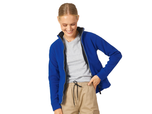 Куртка флисовая "Nashville" женская, Размер XL, Цвет синий классический/черный