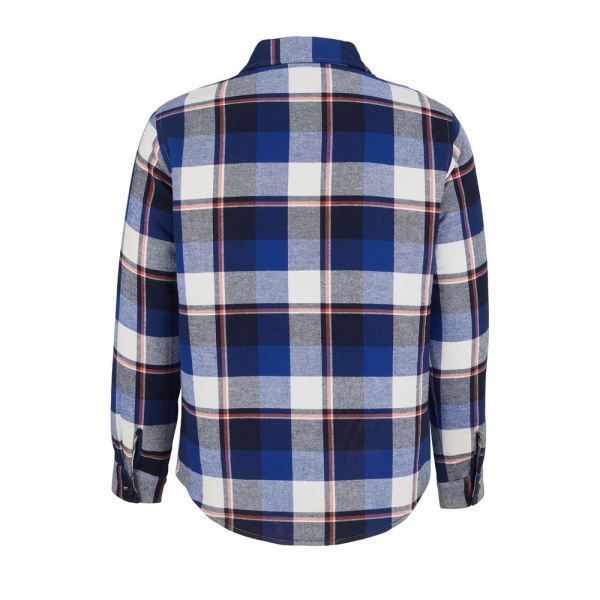 Куртка-рубашка оверсайз унисекс Noah, синяя, XS–4XL (0–3)