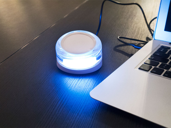 Док-станция с беспроводной зарядкой «iLO Wireless Dock», Цвет белый