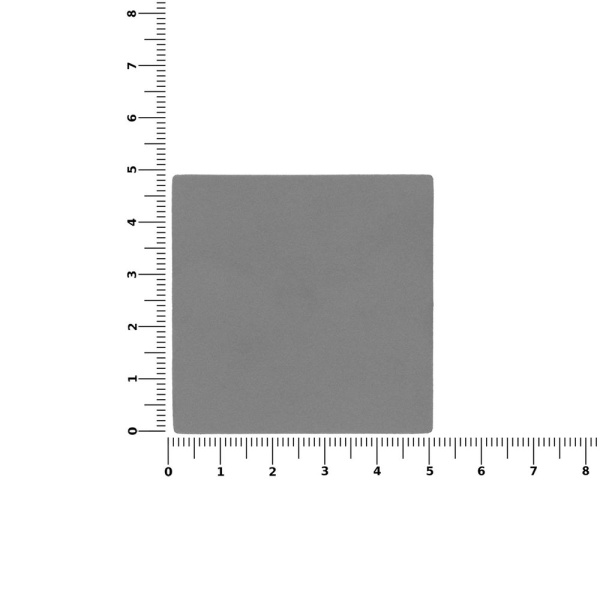 Лейбл Listra Soft Touch, L, серый, 5х5 см