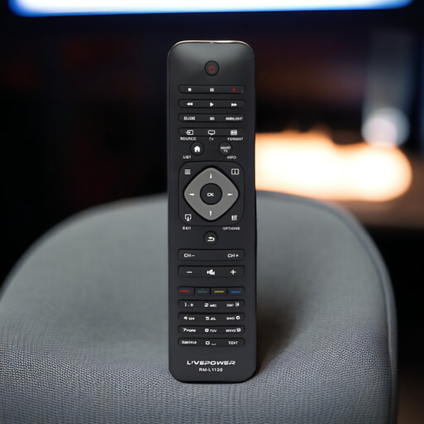 Пульт д/у универсальный RM-L1128 для телевизоров PHILIPS, IR интерфейс, радиус до 10 м, черный / Удобство и надежность управления