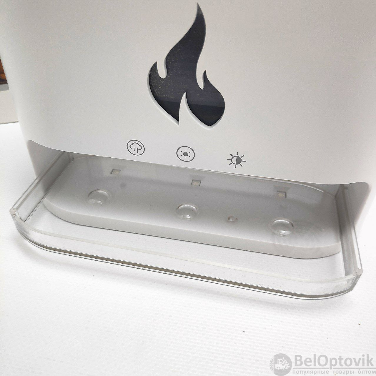 Аромадиффузор - ночник с эффектом камина Aroma Diffuser Touch Panel Version (4 вида подсветки, камни из гималайской соли, таймер)