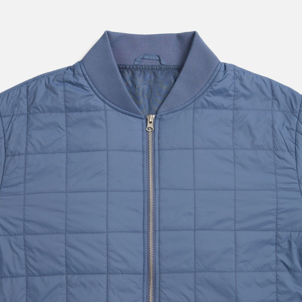 Куртка унисекс Warmbridge, синяя (джинс), XS–XXL
