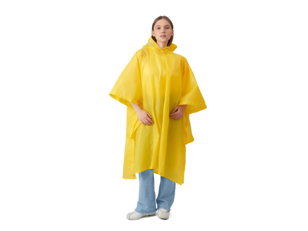 Пончо «Hawaii» c чехлом унисекс, Цвет желтый