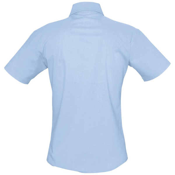Рубашка женская с коротким рукавом Elite, голубая, XS–3XL