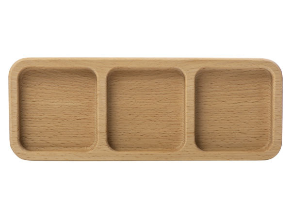 Менажница прямоугольная «Tapas», Цвет коричневый