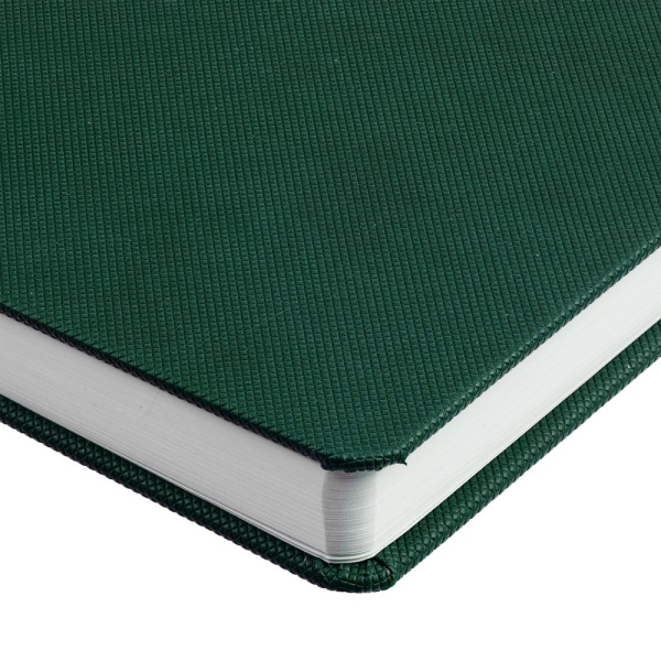 Ежедневник Grade, недатированный, зеленый, 13х21x1,7 см